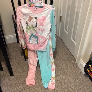 Squishmallows Kids Pajama Set - 2 pairs